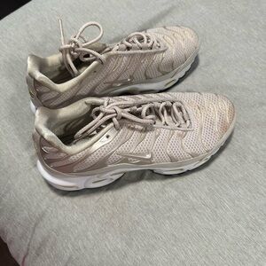 Nike Cream Chunky Sneakers with Mesh Detailing